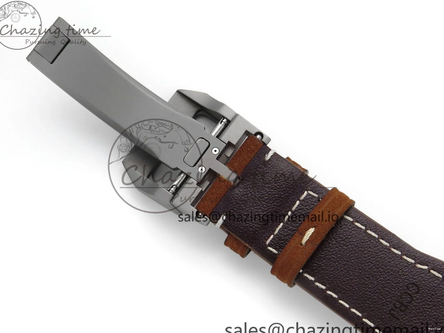 MIROTIME 0225 Big Pilot IW329701 M+F 1:1 Best Edition Black Dial on Brown Leather Strap MY RelaxedFit 7005